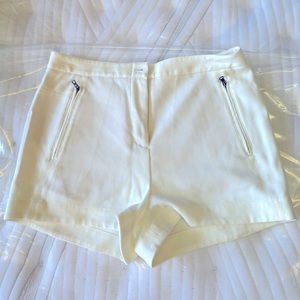 Bcbgmaxazria white shorts